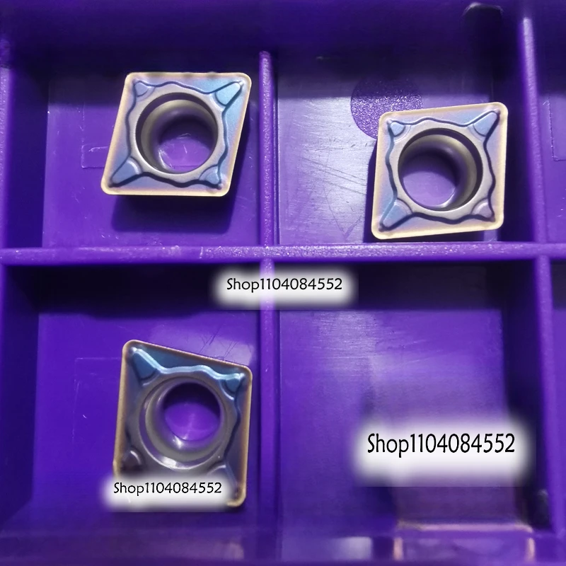 Original Small Diamond Hole CNC Carbide Inserts CCMT060204 CCMT060208 CCMT09T304 CCMT09T308 Stainless Steel Parts CCMT 060204