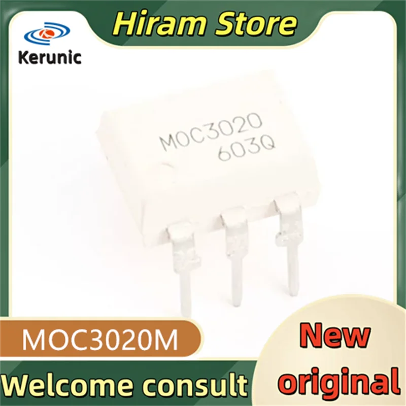 10PCS MOC3020 New and Original MOC3020M 3020