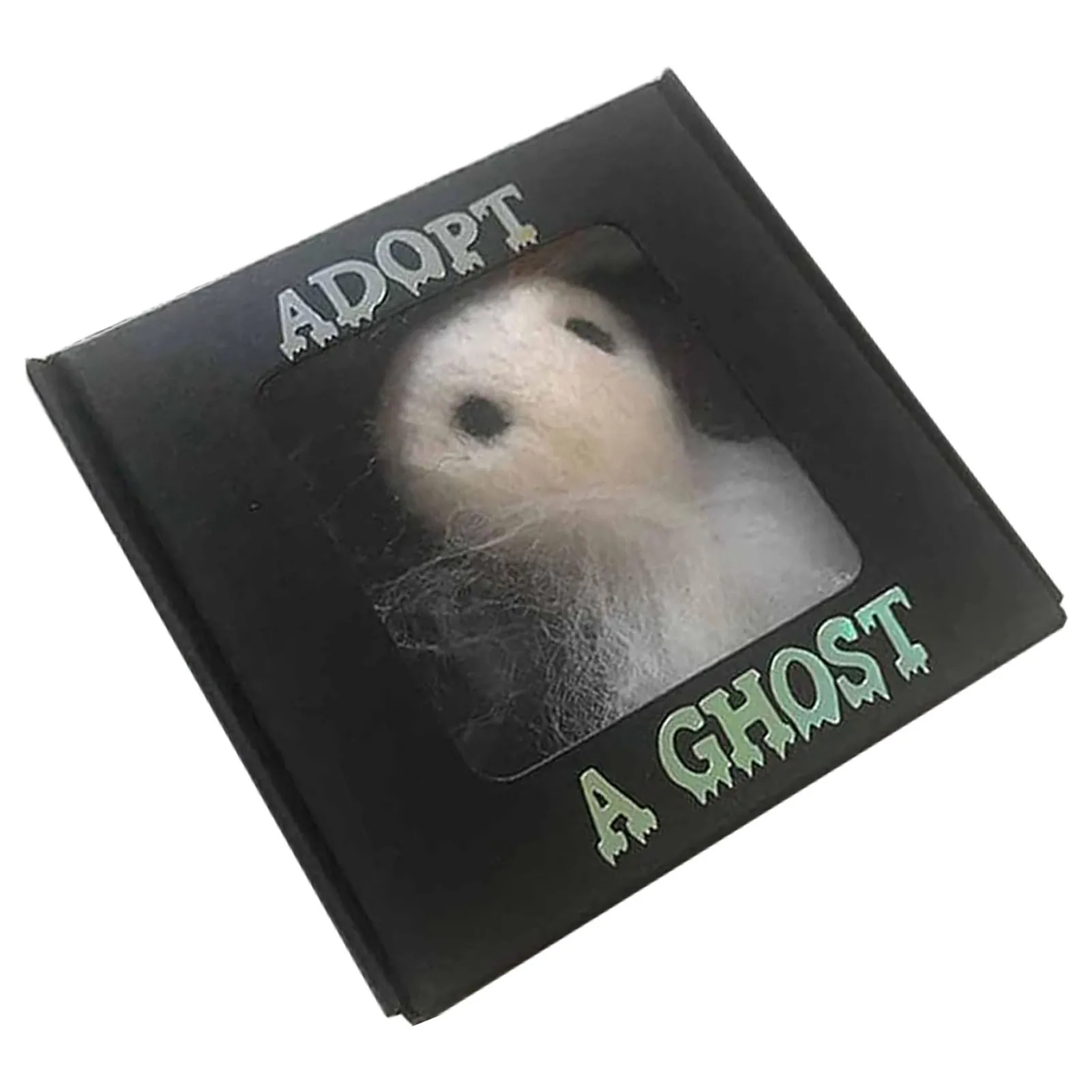 Halloween Adopt A Ghost Doll Creative Ghost with Scroll and Box Perfect Halloween Gift for Friends B99