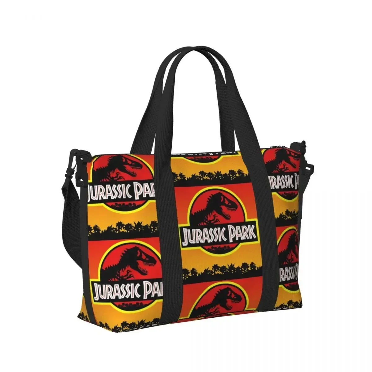 

Jurassic Park Beach Travel Bag Large Capacity Tote Bags for Gym Yoga Women Shopping Duffle Shoulder Bag