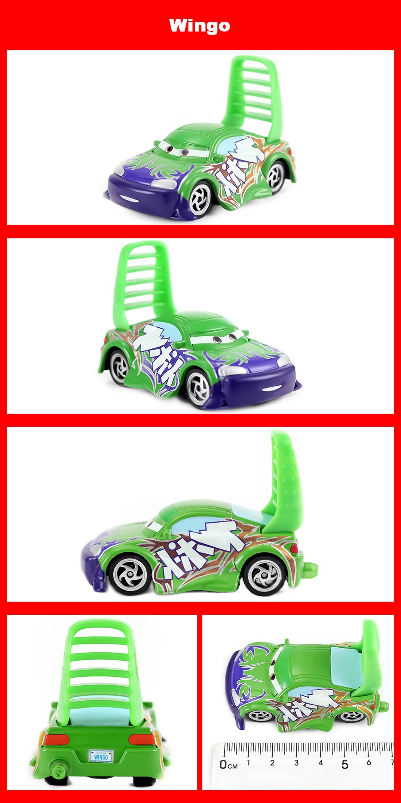 Cars Gold Galvanisierung Car King 43 Anime Figur Strip Weathers 1/55 Metall-Druckguss Dinoco Rennspielzeug Kindergeschenke – Detail 35