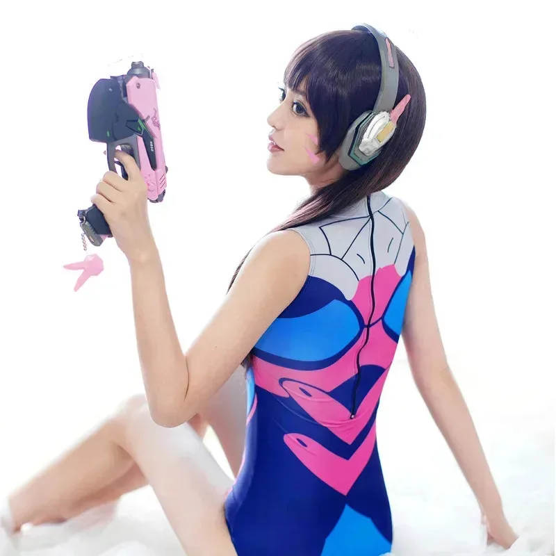 Jeu Sexy OW D.A Cosplay Costume Da miséricorde Cosplay SUKUMIZU Spandex Anime maillot de bain une pièce maillots de bain maillot de bain. Coszei