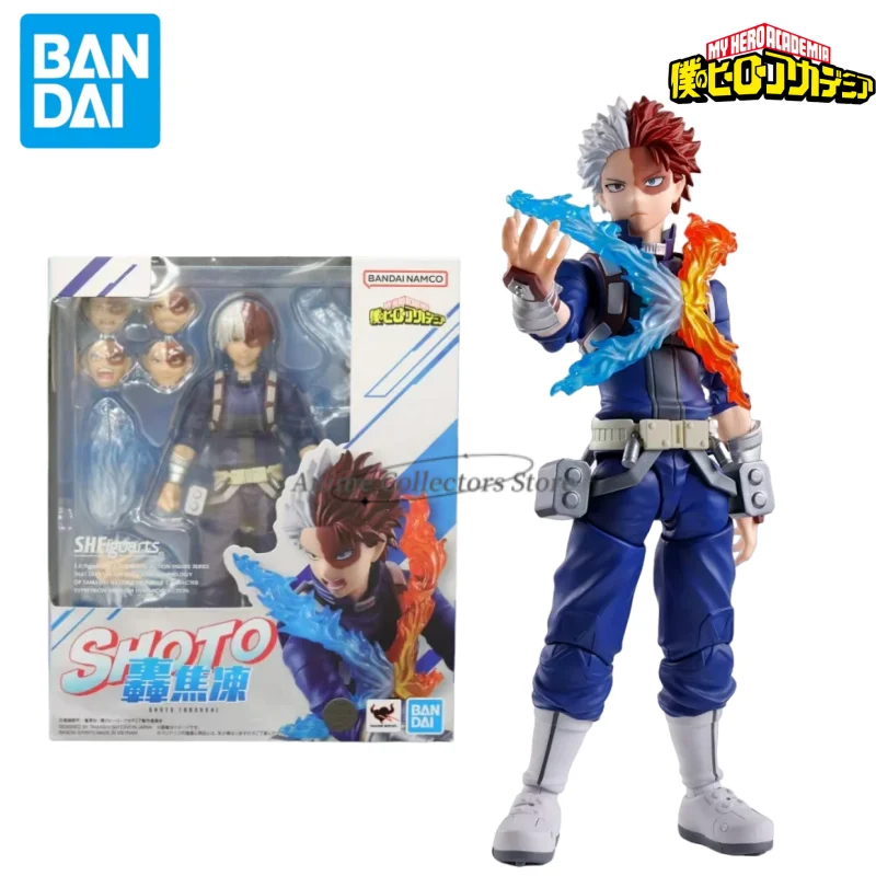 

Bandai Original S.H.Figuarts SHF My Hero Academia SHOTO TODOROKI аниме фигурка в сборе модель украшения коллекция подарок
