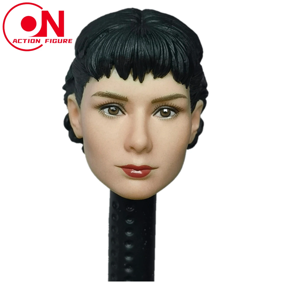 Accesorios de figuras femeninas a escala 1/6, cabeza esculpida de Audrey Hepburn para muñecas de figura de acción de 12 ", juguetes modelo