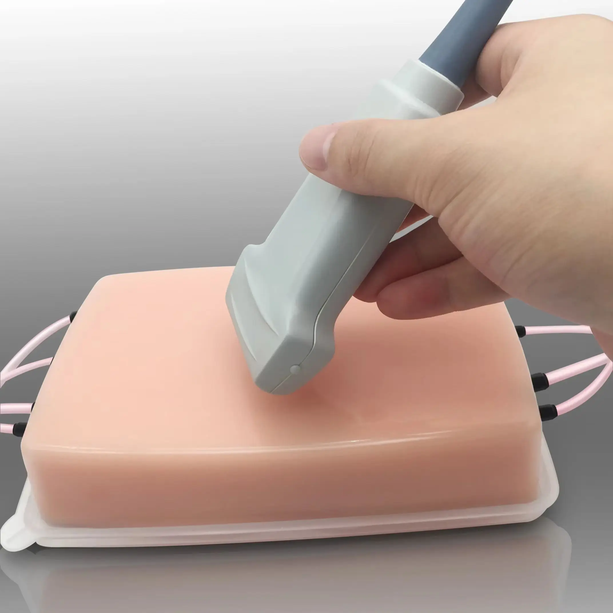 Ultrasonic Teaching Aids Scientific Equipment Triangular Prism Guided PICC Vascular Puncture Teaching Model