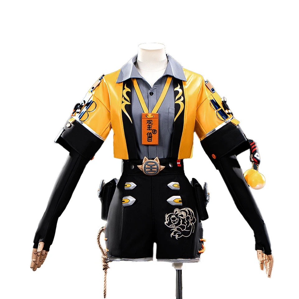 Ju Fufu Cosplay Costume for Women - DokiDoki-ZZZ Tiger Tail