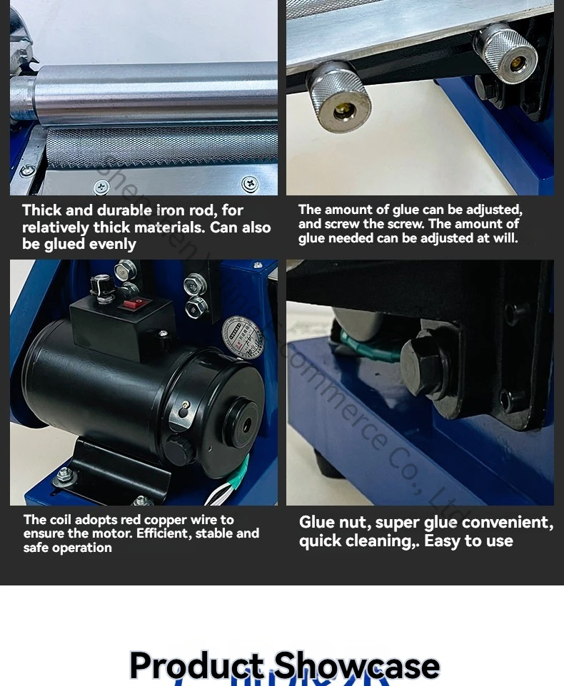 Picture 5: Leather Gluing Machine Coating Machine Strong Glue Rolling Machine, Paper Box, Handbag Packaging Gluing Machine