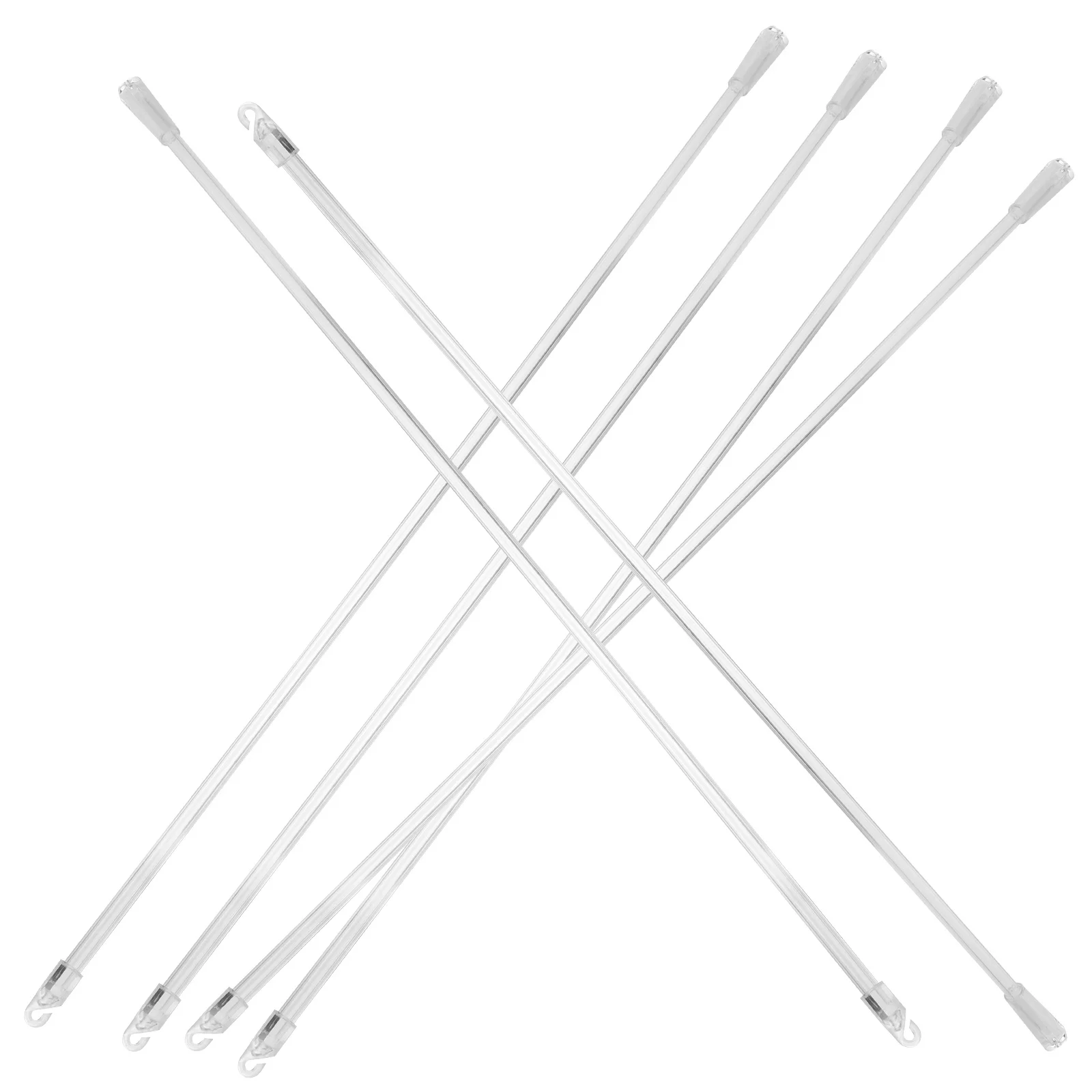 6 قطعة قضيب نافذة أعمى استبدال عصا الميل دائم الألياف الزجاجية الستار سحب عصا عمودي أعمى فتاحة الملحقات #3