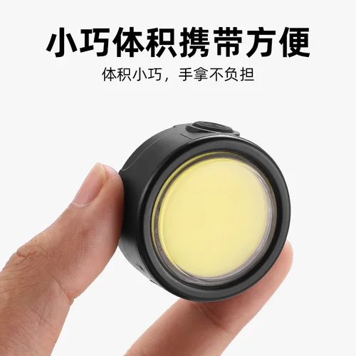 Imagen 2 del producto Luces delanteras para bicicleta, luces traseras impermeables para bicicleta de montaña, alimentadas por batería, luz trasera de advertencia para ciclismo, 2 uds.