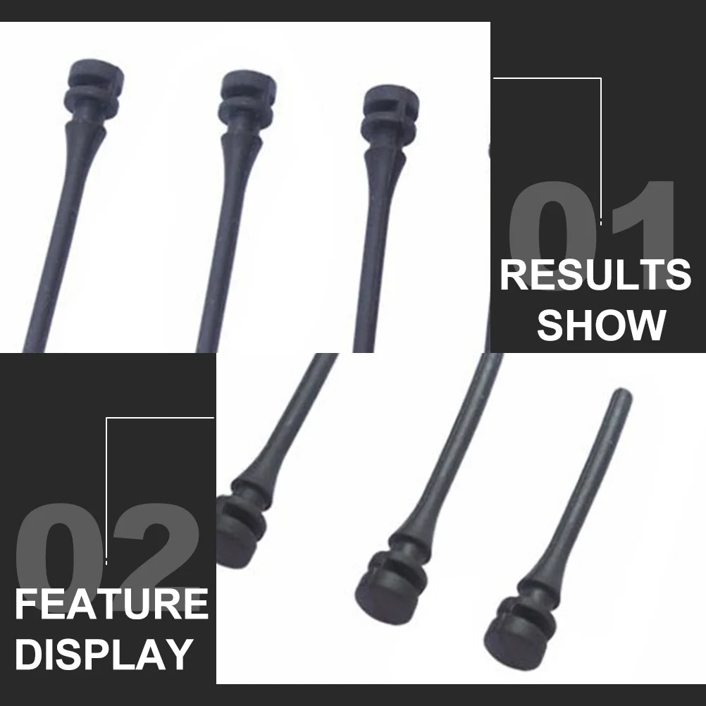 

20Pcs Anti Vibration Pc Case Cooling Fan Screws Soft Silicone Long Screw Computer Case Fan Screw Computer Supply