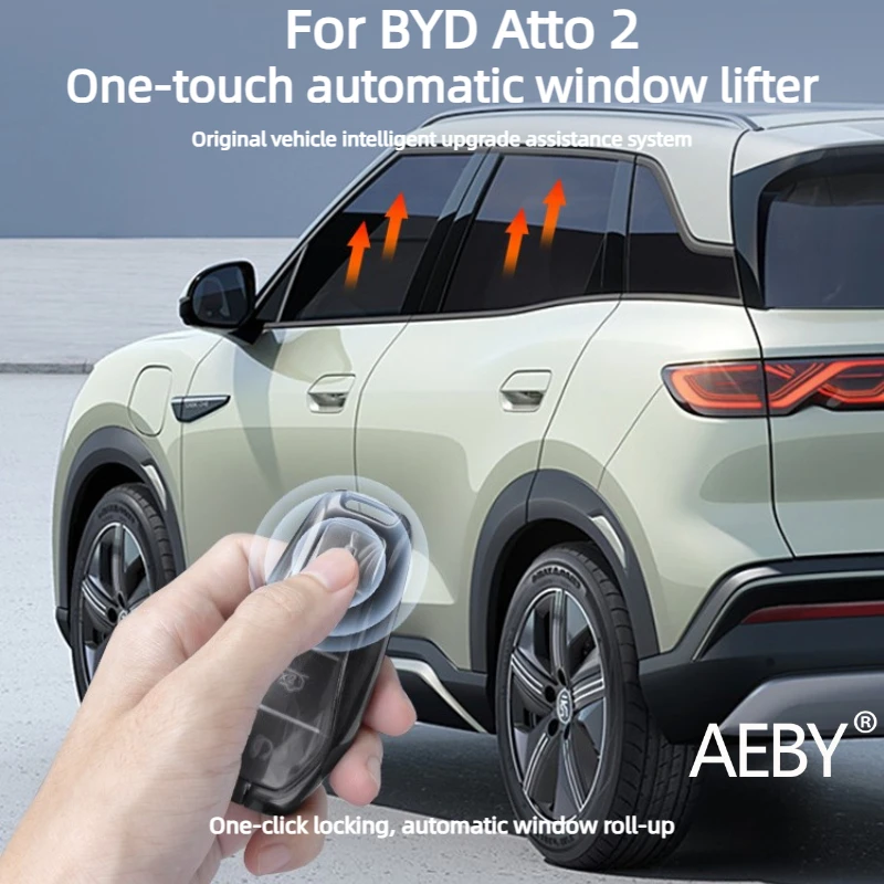 

AEBY For BYD Atto 2 2024 OBD Auto Power Window Closer, Lock Car Close Window, Plug & Play, No Wiring, Window Lift Module