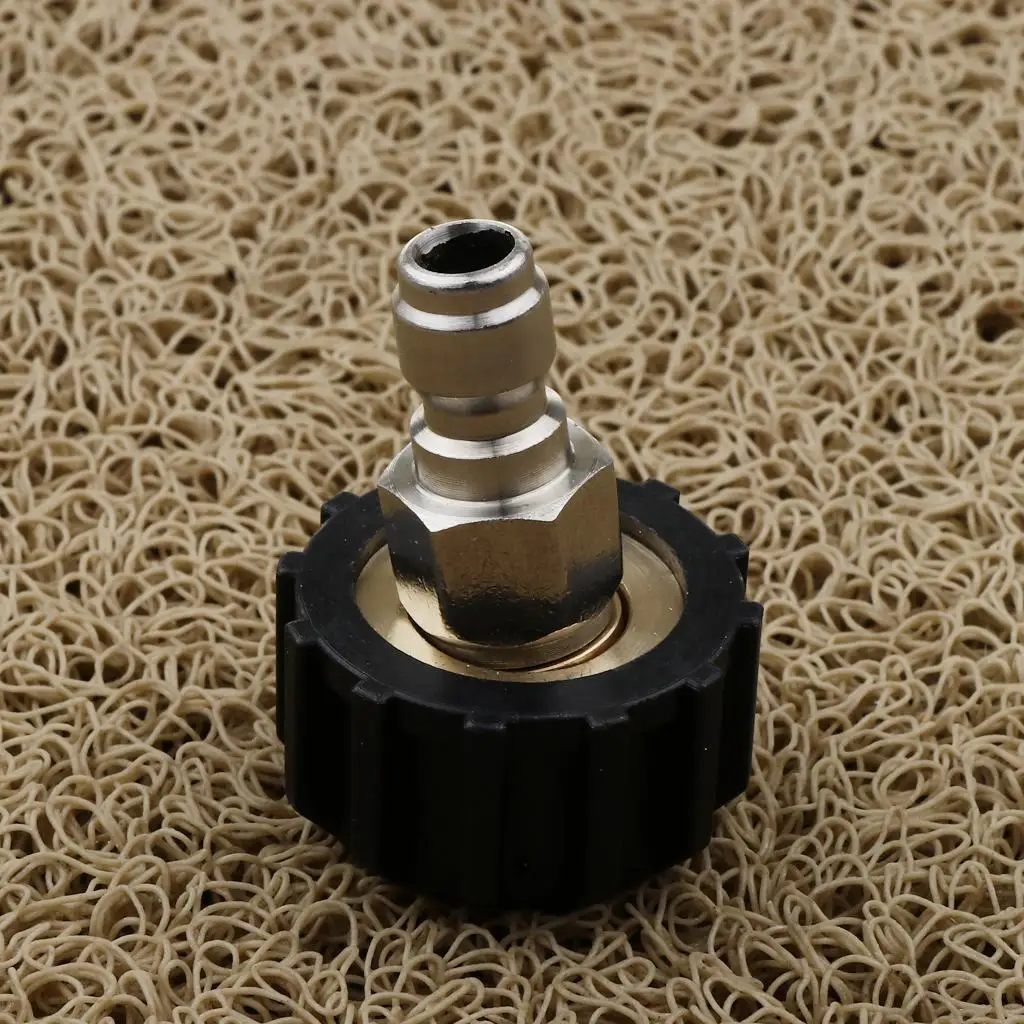 Quick Release Pressure Washer Adapter M22/14 Swivel to 3/8inch Quick Connect