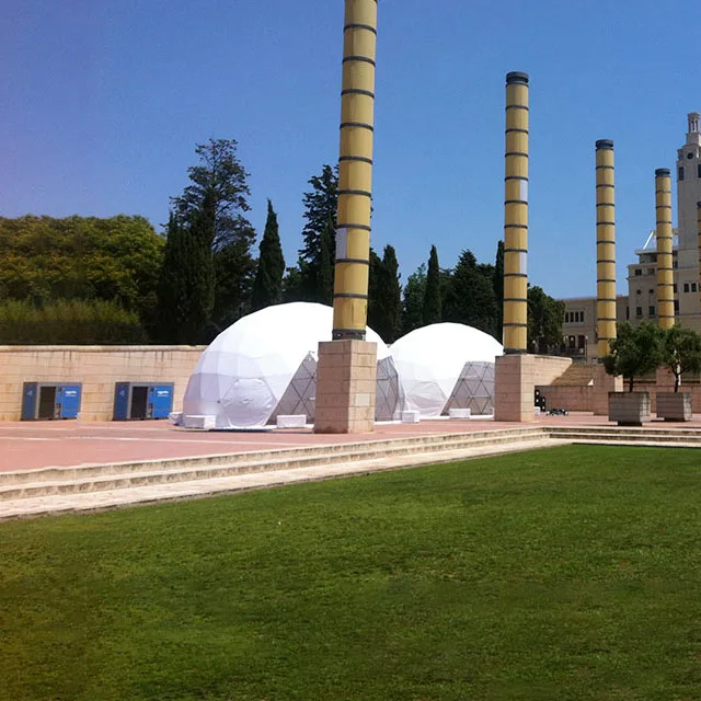 Waterproof Round Dome Tent With Bathroom