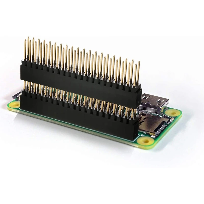 SMIEA 8 pezzi, 2X20 (40 pin) femmina extra alta passo 0,1 pollici intestazione impilabile per Raspberry Pi A+/B+/Pi 2/Pi 3 intestazione extra alta