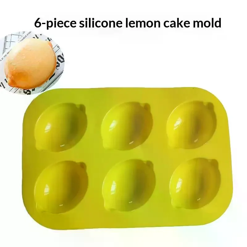 Lemon Chestnut Silicone Baking Mold Chocolate Soap Ice Making Tray