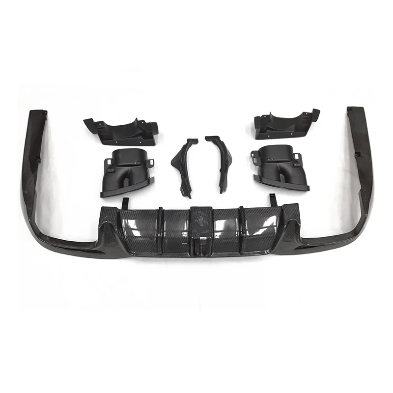 

B Style Carbon Fiber Front Lip Vent Diffuser Spoiler Fender for S-Class W222 S63 S65 Body Kit 18+