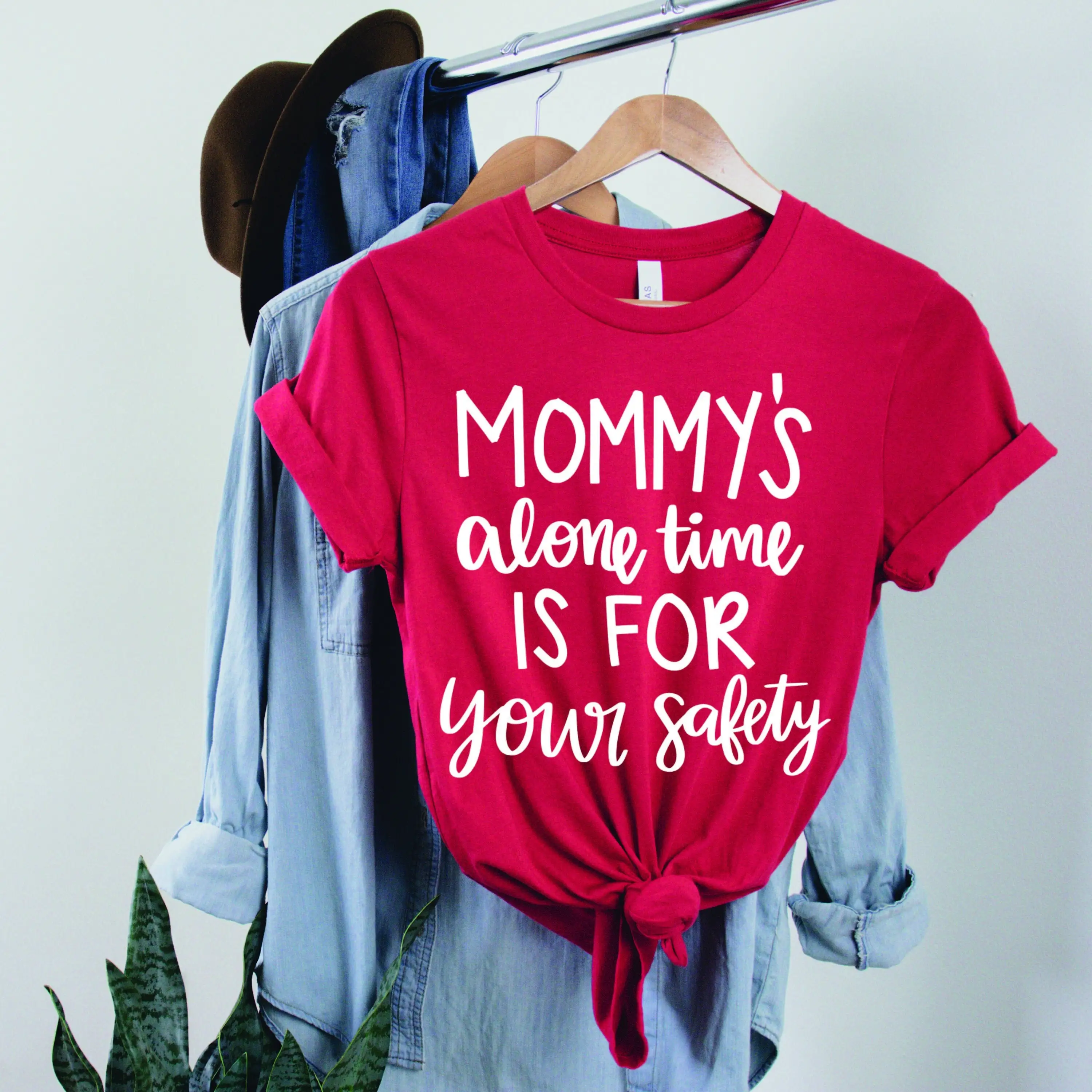 Mommy'S Alone Time T Shirt For Your Safety Funny Mom Sarcastic Life Mother'S Day