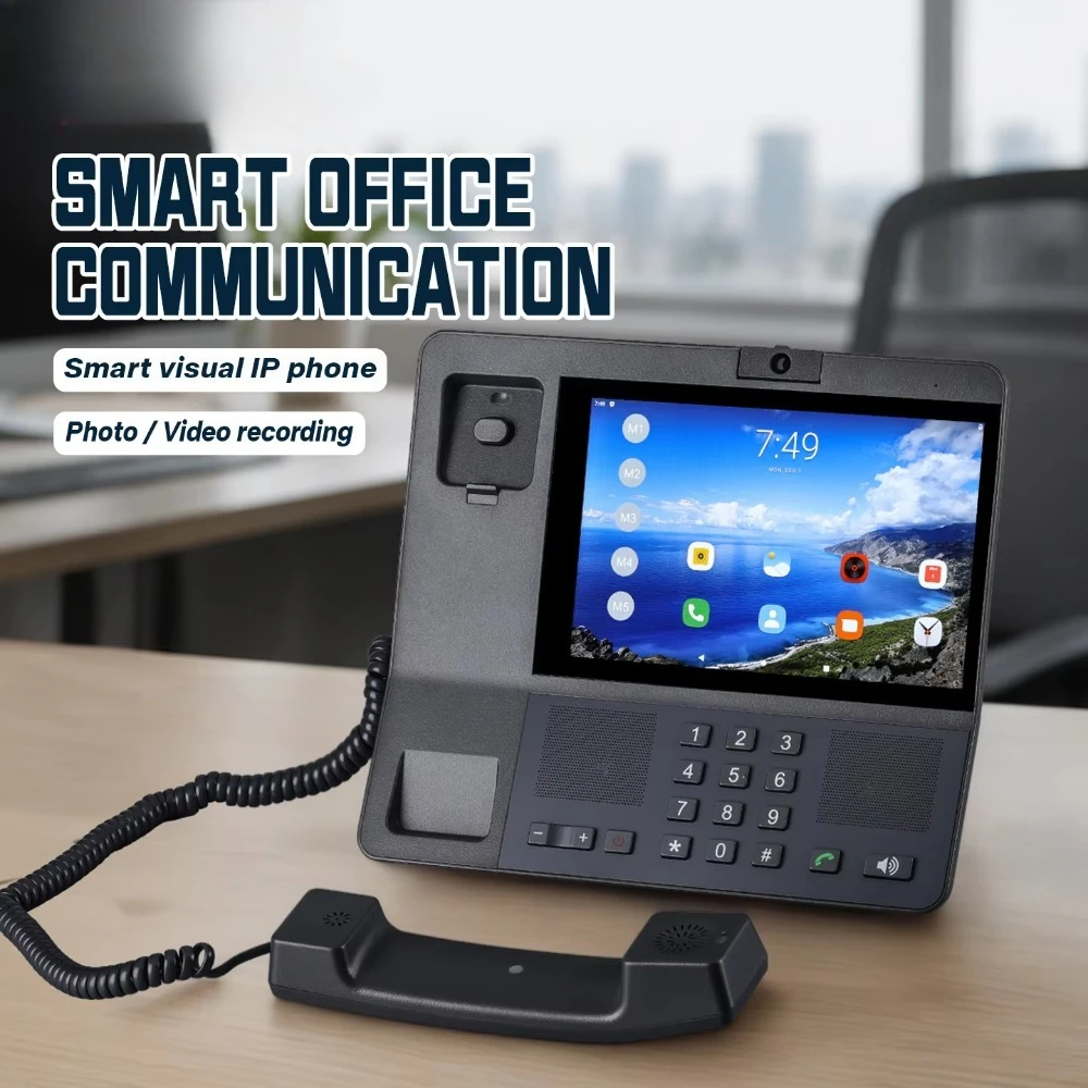 ZT9600P Android 4G Fixed Wireless Telephone 8 Inch Touch Screen with Video Call WiFi Hotspot Phone FWP Home Sales