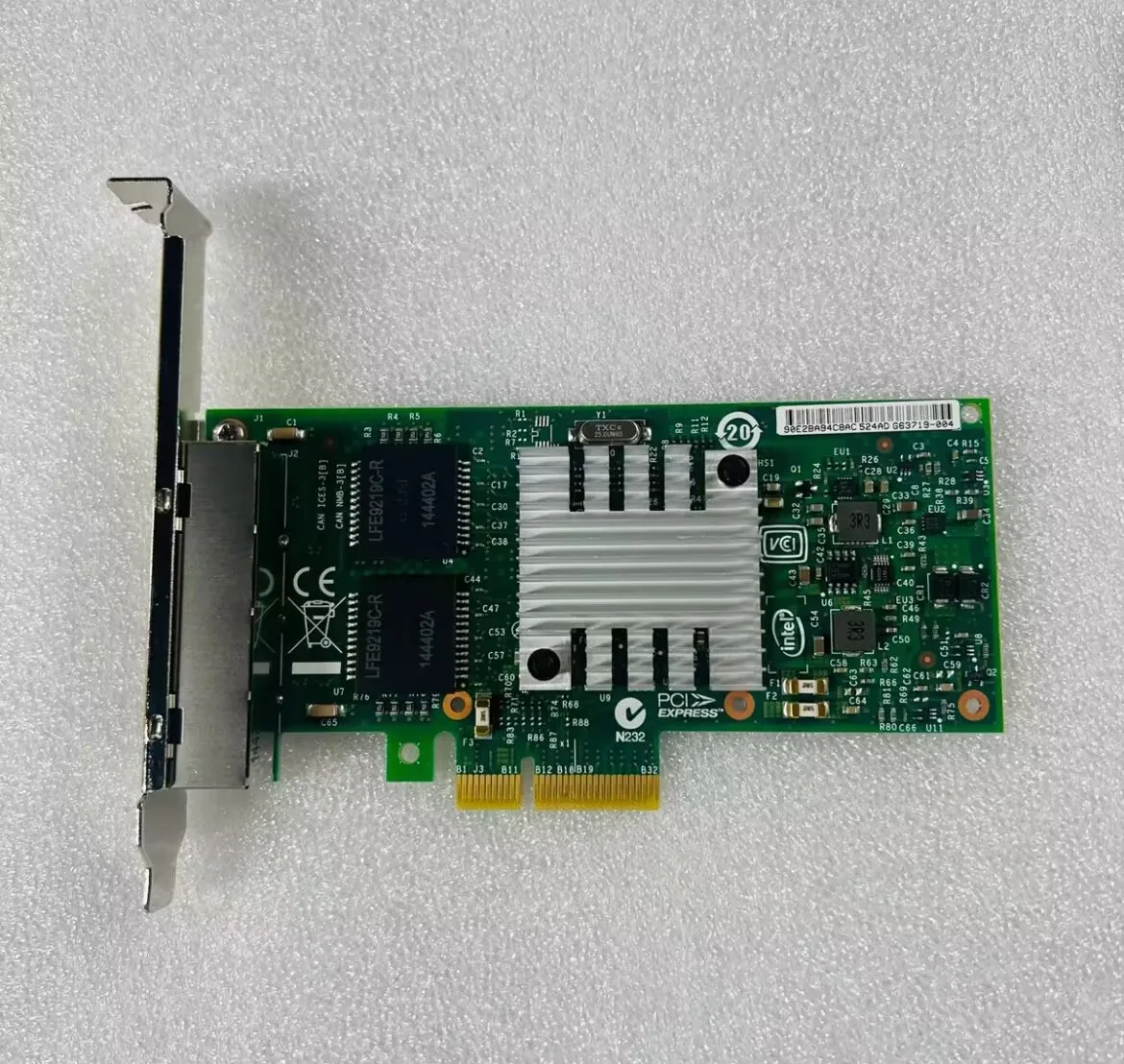 

FOR IBM 49Y4242 49Y4241 Intel I340-T4 Quad Port Ethernet Gigabit PCI Network Adapter