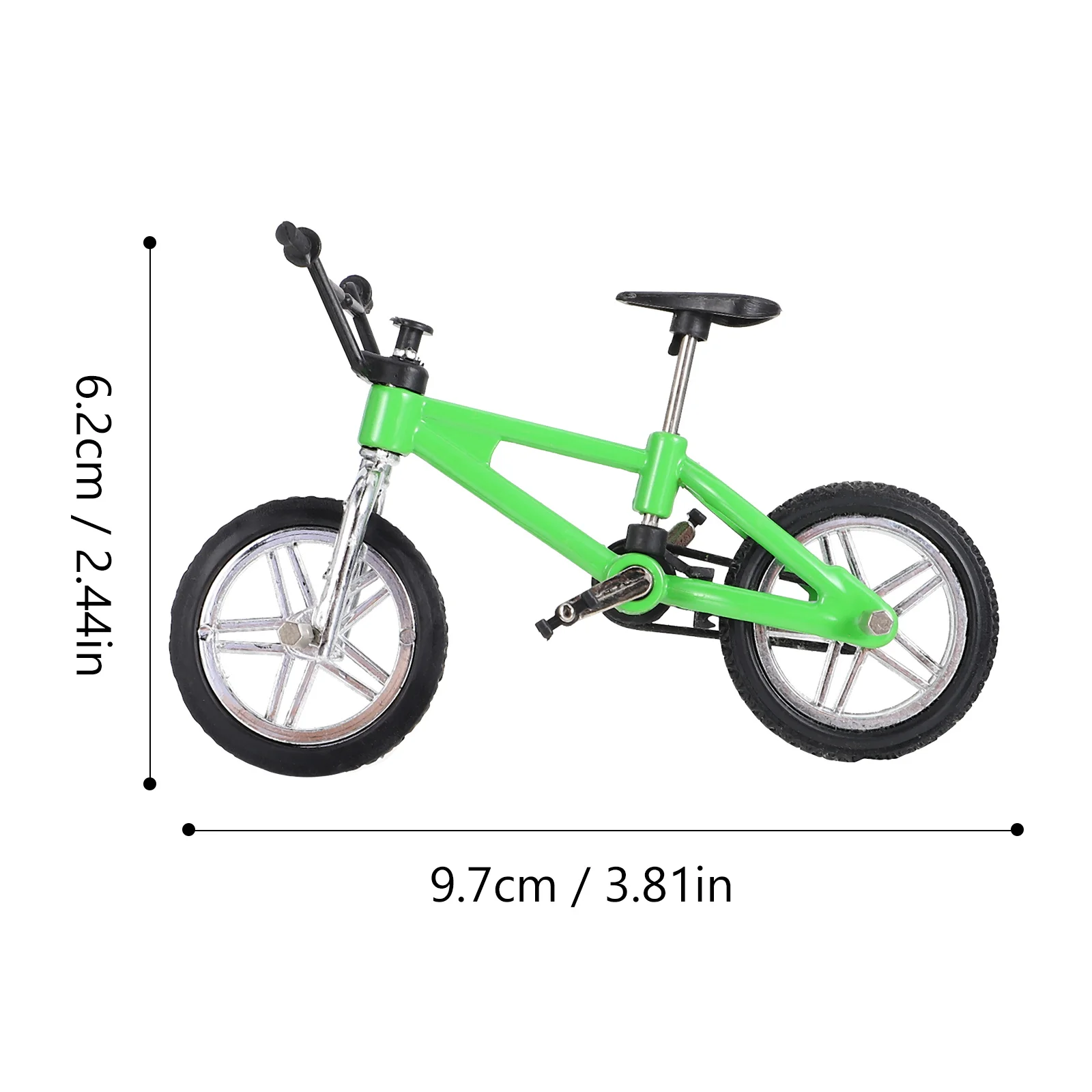 1 set 1 Set Bike Alloy Finger Kids Desktop Play Simulation Wear-Resistant Gift Finger Bikes Mini Mtb