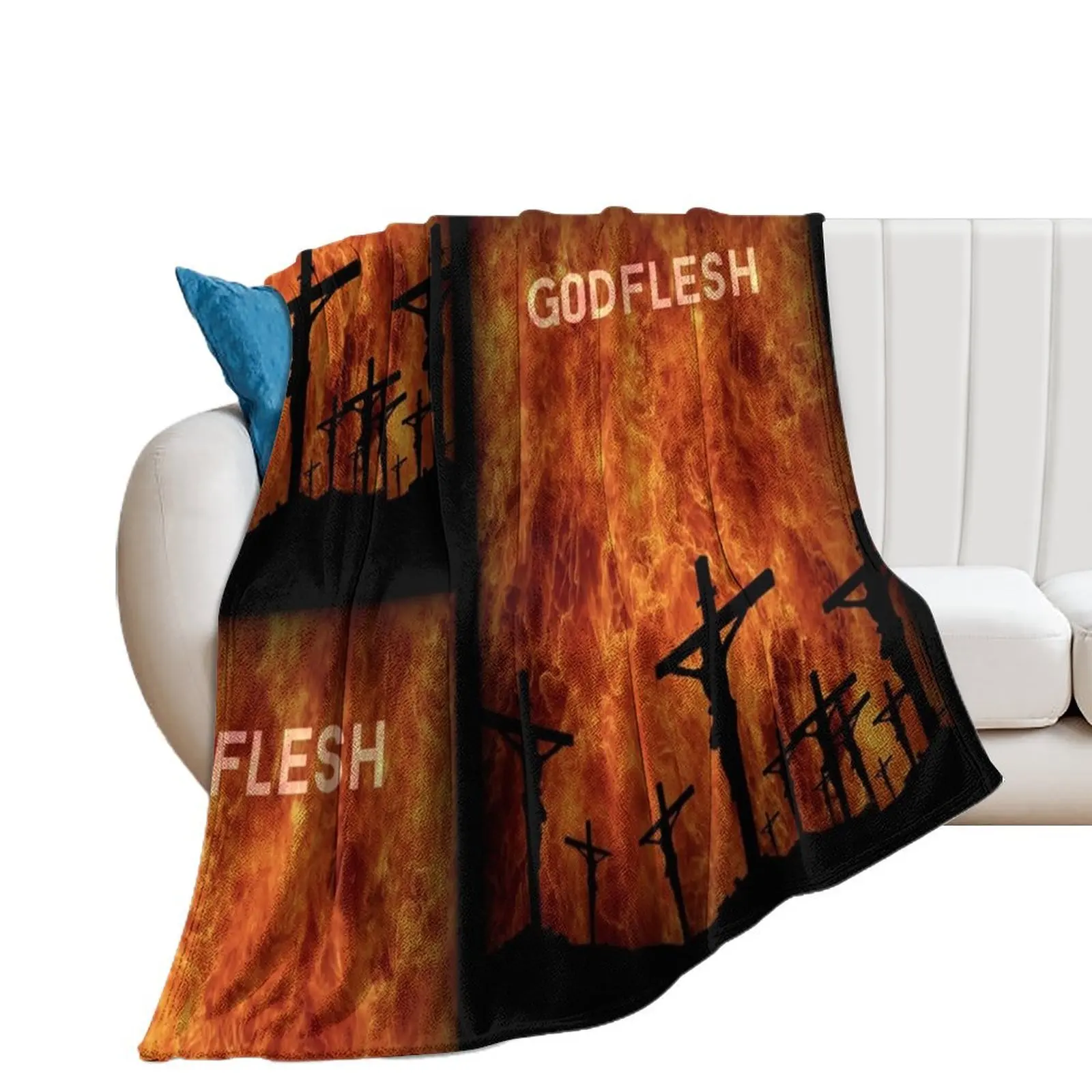 

Godflesh - Streetcleaner. Throw Blanket Flannel Fabric manga For Baby Beautifuls Blankets