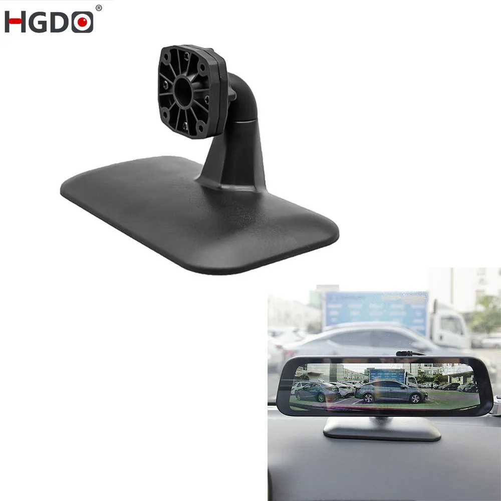 HGDO Anti-slip Car Holder Mat Pad Dashboard Stand Mount For 4K 1080P 4G Camera Rear View Mirror Dash Cam DVR Bracket Universal