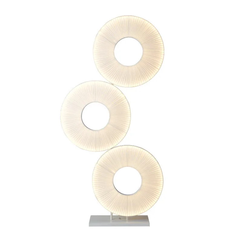 

Danish Ferris wheel floor lamp, living room bedroom study lamp, Nordic, pleated floor lamp