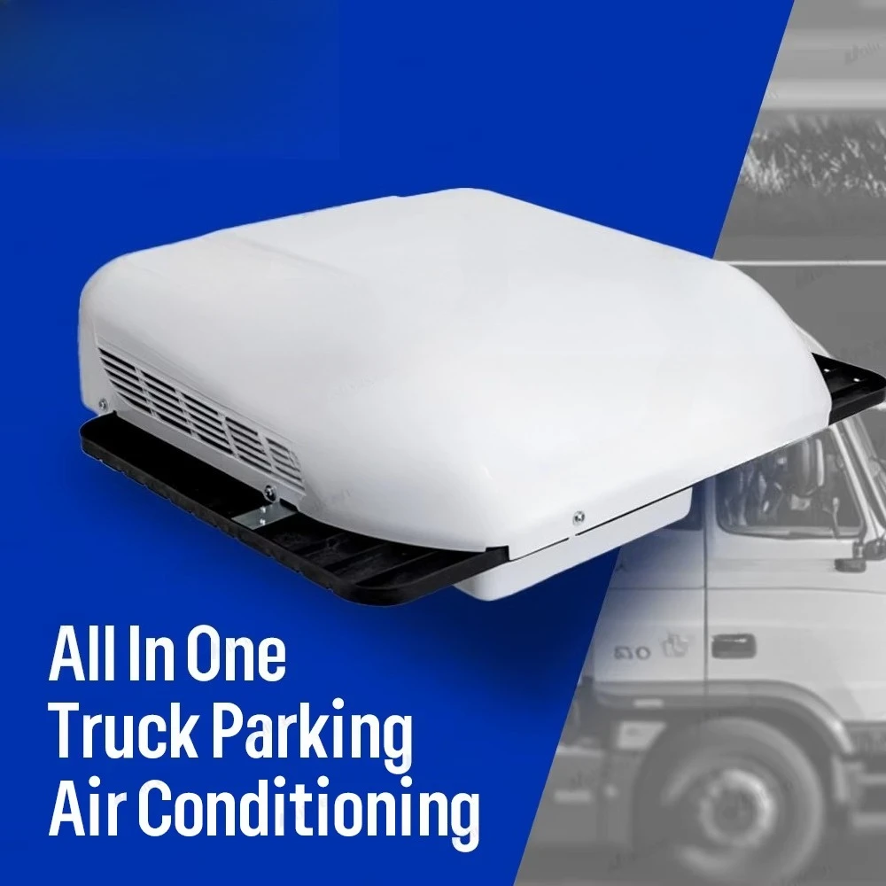 High Quality Parking Air Conditioner Air Compressor Systems 24V 12V AC Roof Top Air Conditioner for Truck Bus Tractor RV Yacht