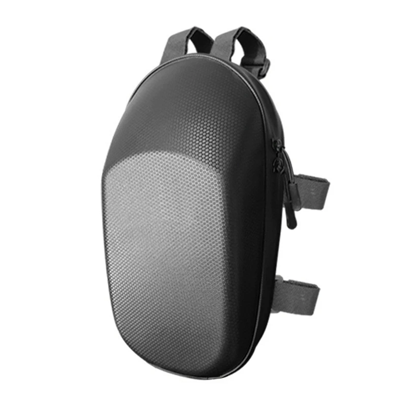 Hot AD-Electric Scooter Handle Bar Bag Waterproof EVA Hard Case Skateboard Front Pouch Biking Portable Dustproof Cycling Part