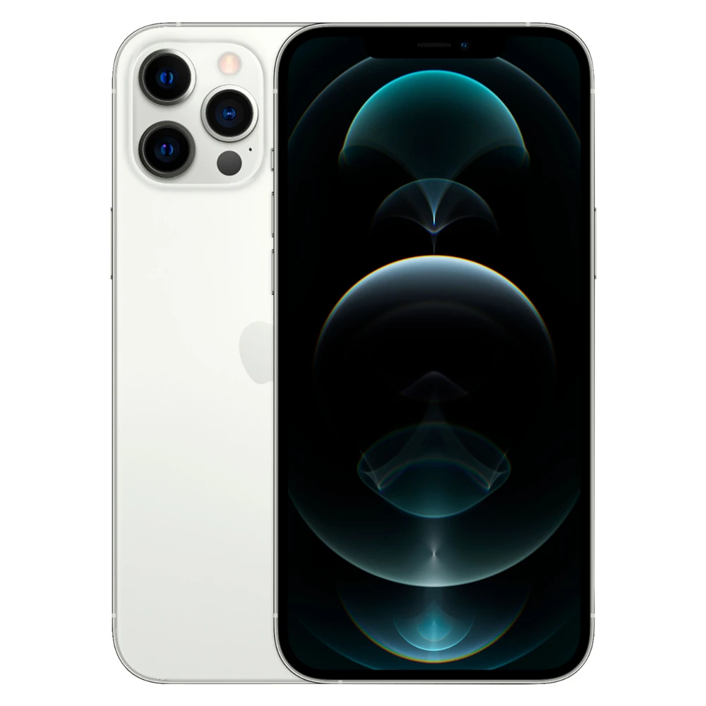 هاتف iPhone 12 Pro Max A2342 128GB 256/512GB 6GB RAM 5G 12MP A14 IOS 6.7 بوصة Super Retina XDR OLED Face ID NFC eSim هاتف محمول أصلي