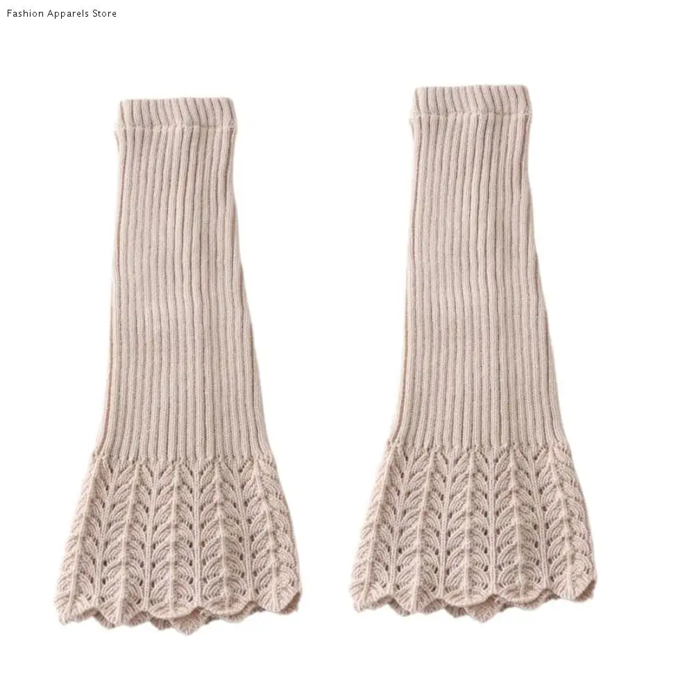 

Kawaii Y2K женские вязаные гетры однотонные милые женские чехлы для ног до середины икры дышащие ботинки для девочек куча носки JK униформа