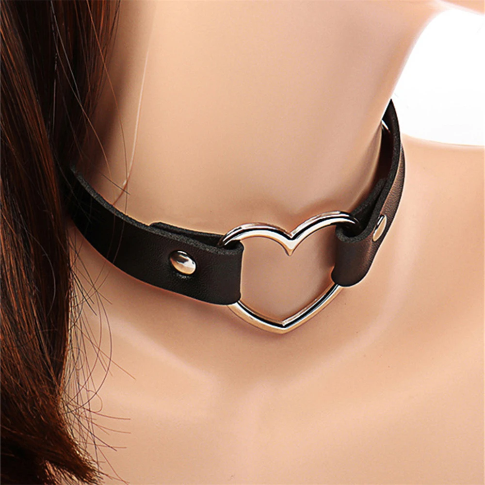 1 قطعة سلسلة الترقوة الجلدية السوداء طوق خمر رقيقة بولي Choker المختنق قلادة للنساء جديد القوطي الحسية مجوهرات للنساء هدية