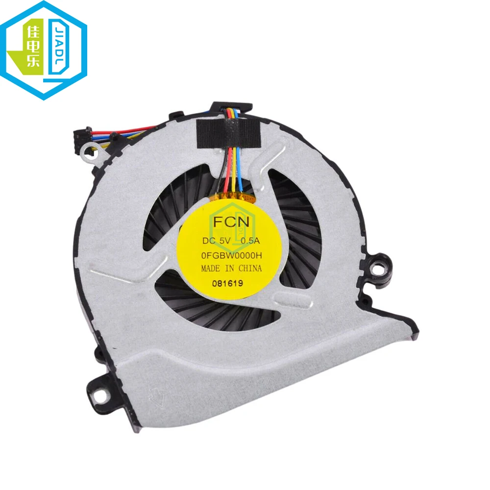 Notebook PC Fan Cooler for HP Pavilion 15-AB 15-ab006TX TPN-Q158 Q159 15Z-A 17-G 806747 812109 001 5V CPU Cooling Radiator fans