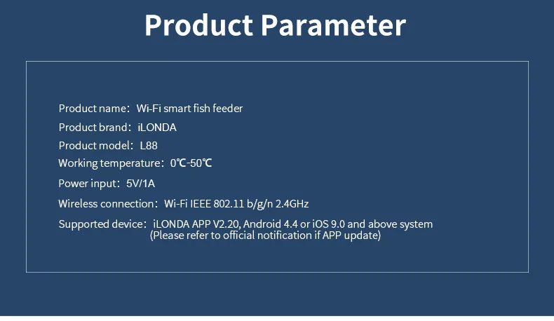 Automatic Aquarium Fish Tank Food Feeder Timing/Wifi Wireless Intelligent Mobile APP Voice Control Remote food dispenser