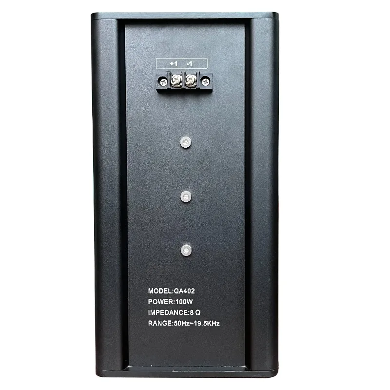 100W 4.5 Inch 2-Way Waterproof Metal Passive Column Array Speaker Portable Party Band Theater Audio