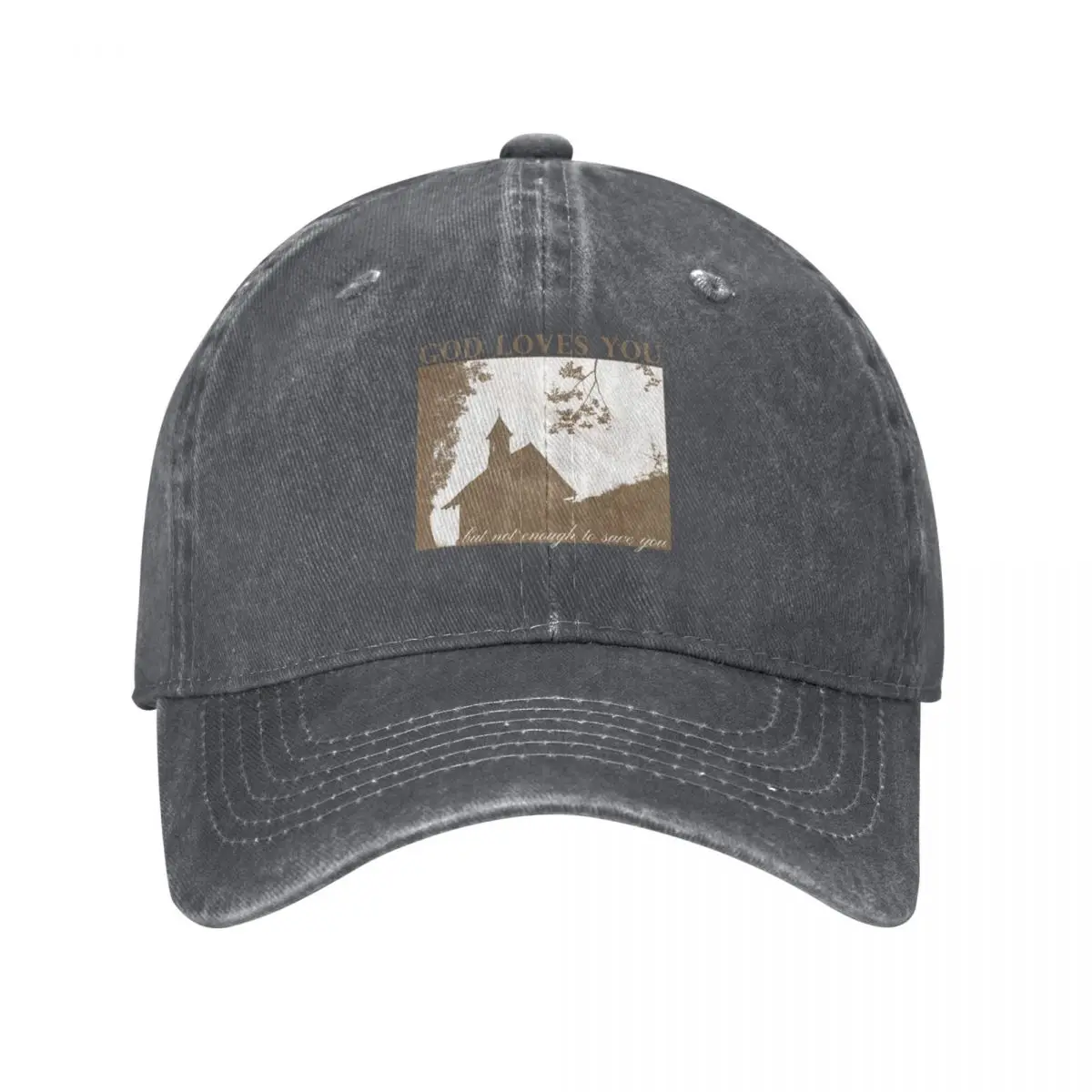 god loves you, but not enough to save you ethel cain, preacher's daughter Baseball Cap Sunscreen Beach Sun Hats For Women Men's