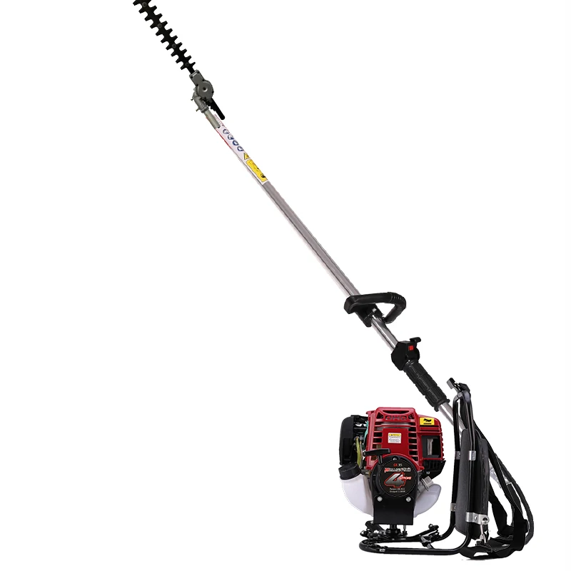 Mochila GX35 10 en 1, desbrozadora con motor de 4 tiempos, cortadora de césped, cultivadora
