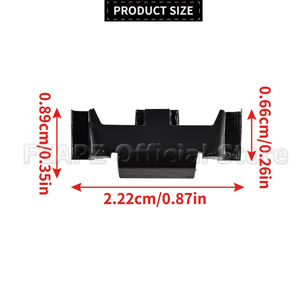 6Pcs For Mini Cooper R55 R56 R58 R59 R60 F55 F56 2007-2018 51132752145 Car Headlamp Headlight Frame Clip Fastener Auto Clips