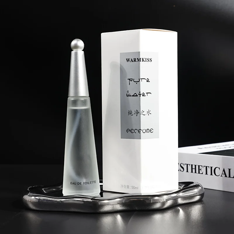

Aquatic Floral Eau de Toilette for Women Fresh Water Scent Long Lasting Light Fragrance Elegant Simple Bottle Perfume