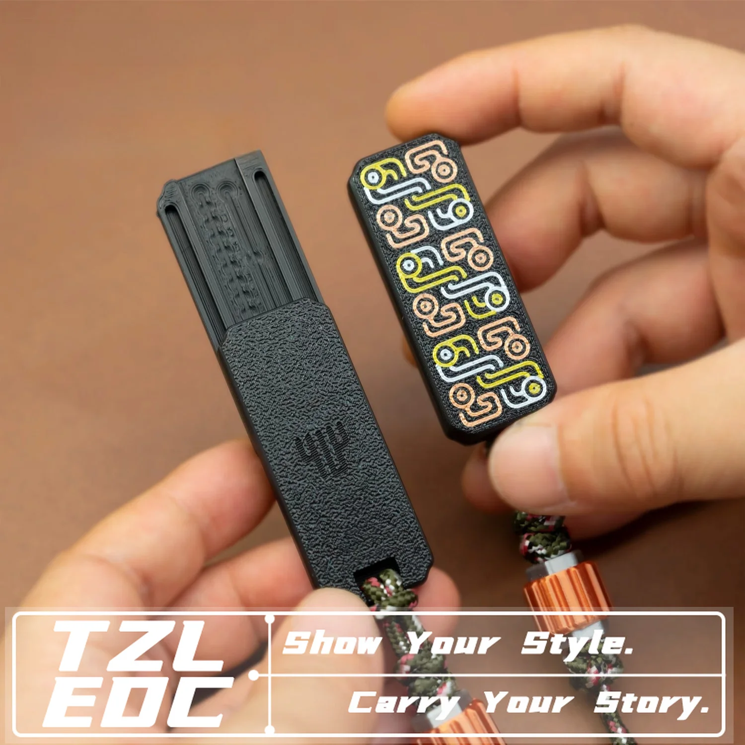 Mechanical EDC Fidget Slider, 3D Printed, Adjustable Dual Ball Groove Stress Relief Tactile Toy for Adult Collection