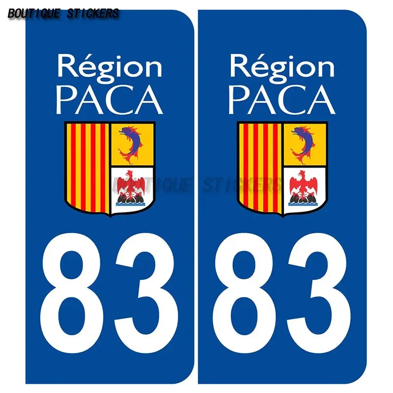 

Car and motorcycle license plate sticker type license plate parts 83 waterproof PVC sticker