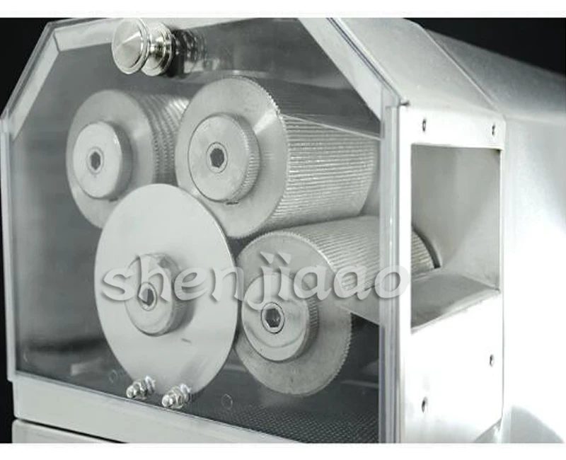 전기 사탕 수수 주스 기계, 수직 사탕 수수 주스 기계, 4 롤러 지팡이 주스 압착기, 지팡이 분쇄기, 110v, 220v, 1pc