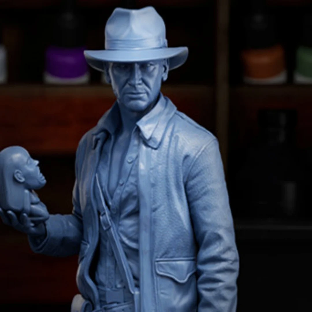 

1/24 Scale Indiana Jones Resin Figures Model Kit Unassembled Unpainted Toys
