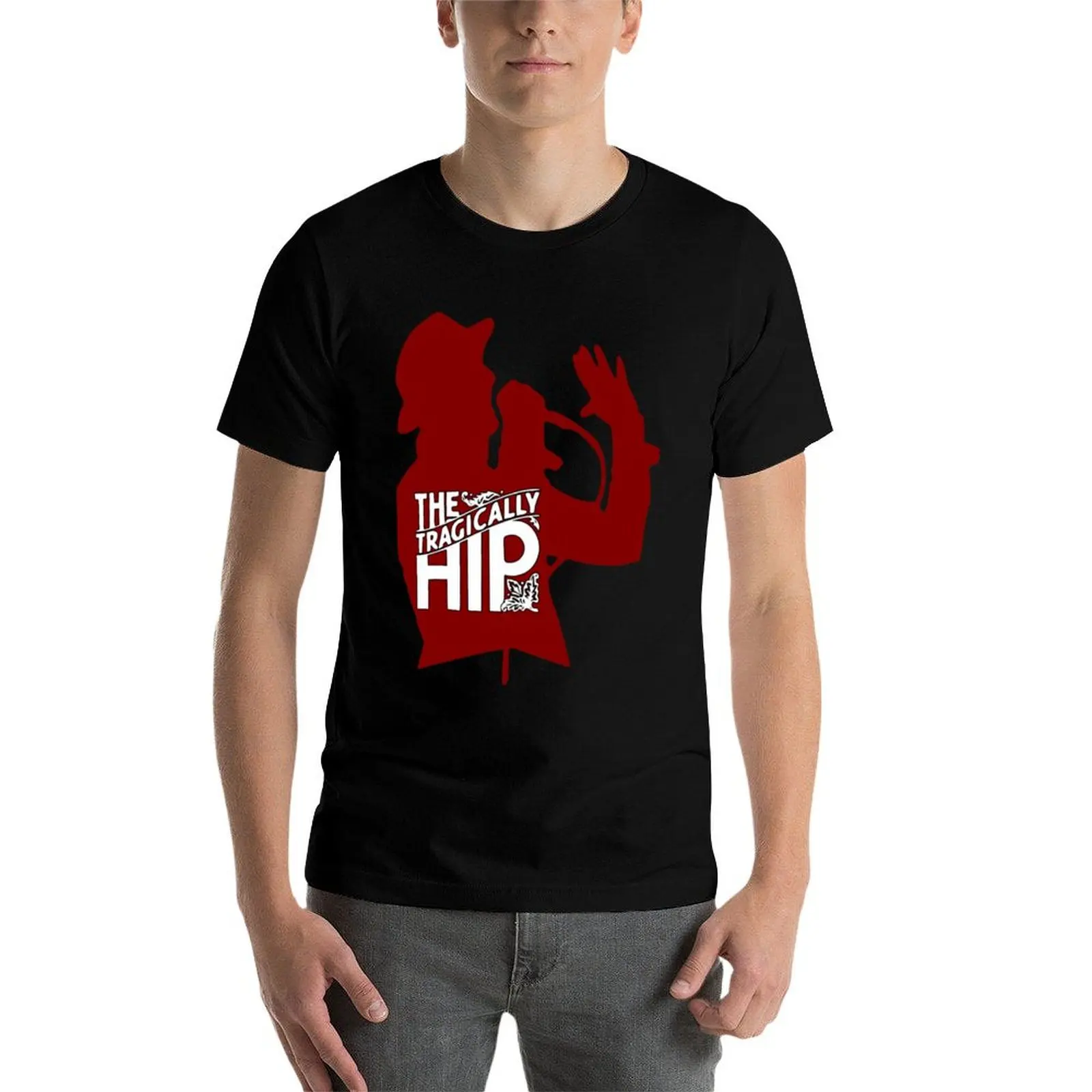 

tragically hip classic T-Shirt t shirts for man slim fit mens graphic t shirts funny t shirts cotton T-Shirt