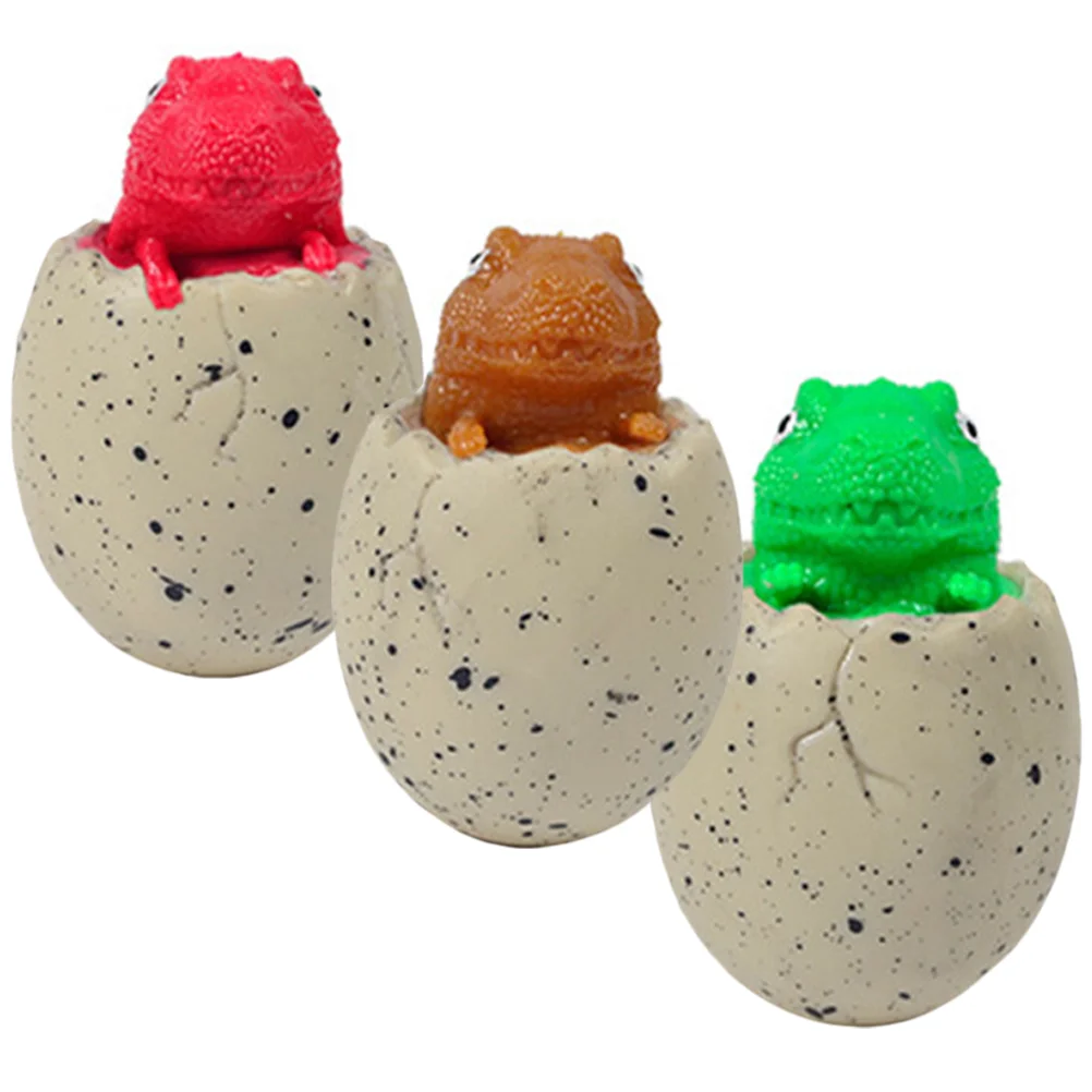 3 Pcs Toys Office Supplies Accessories Interesting Decompression Stress Reliever Squeeze Lovely