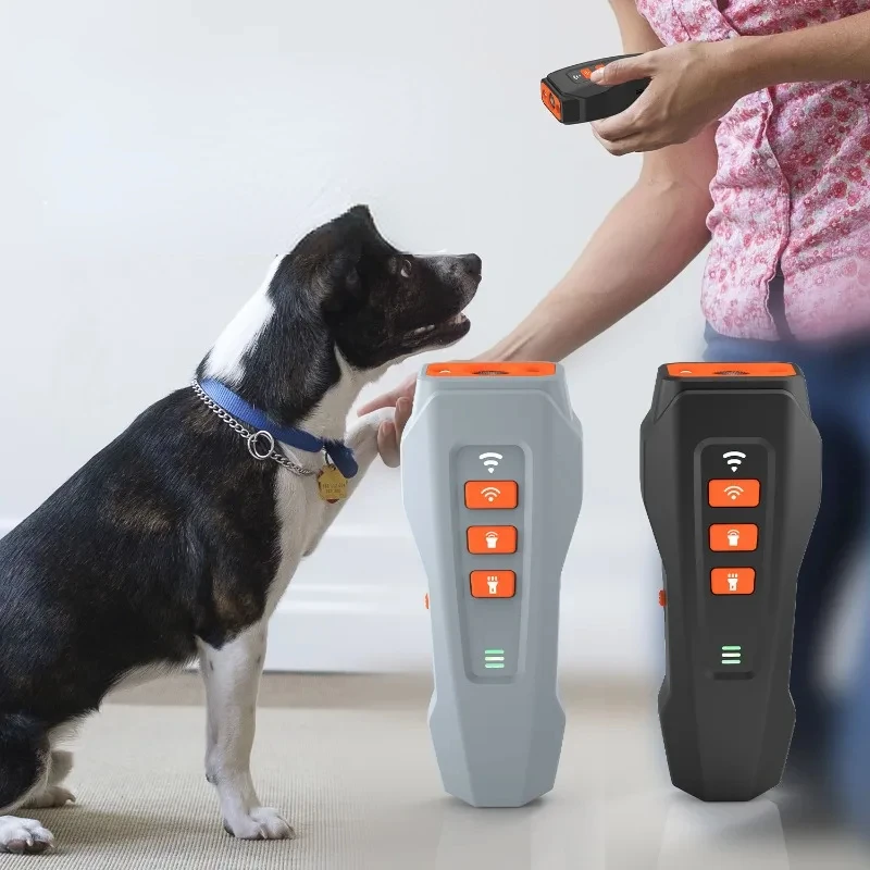 Dog Training Supplies New Portable Ultrasonic Bark Stopper Rechargeable Handheld Dog Repellent Dog Training Device