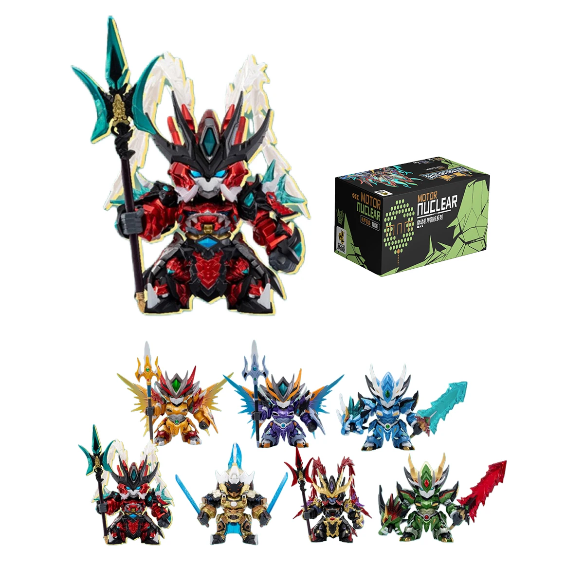 ハイプレイモーター ニューエナジー トレンディメカ ブラインドボックス Vol.1 MNM-XH-A ブラインドボックスフィギュア