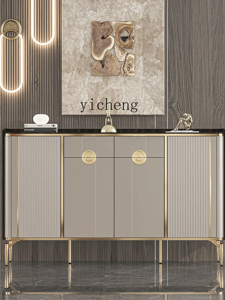 Light Luxury Entrance Entrance Storage Cabinet Doorway Shoe Cabinet