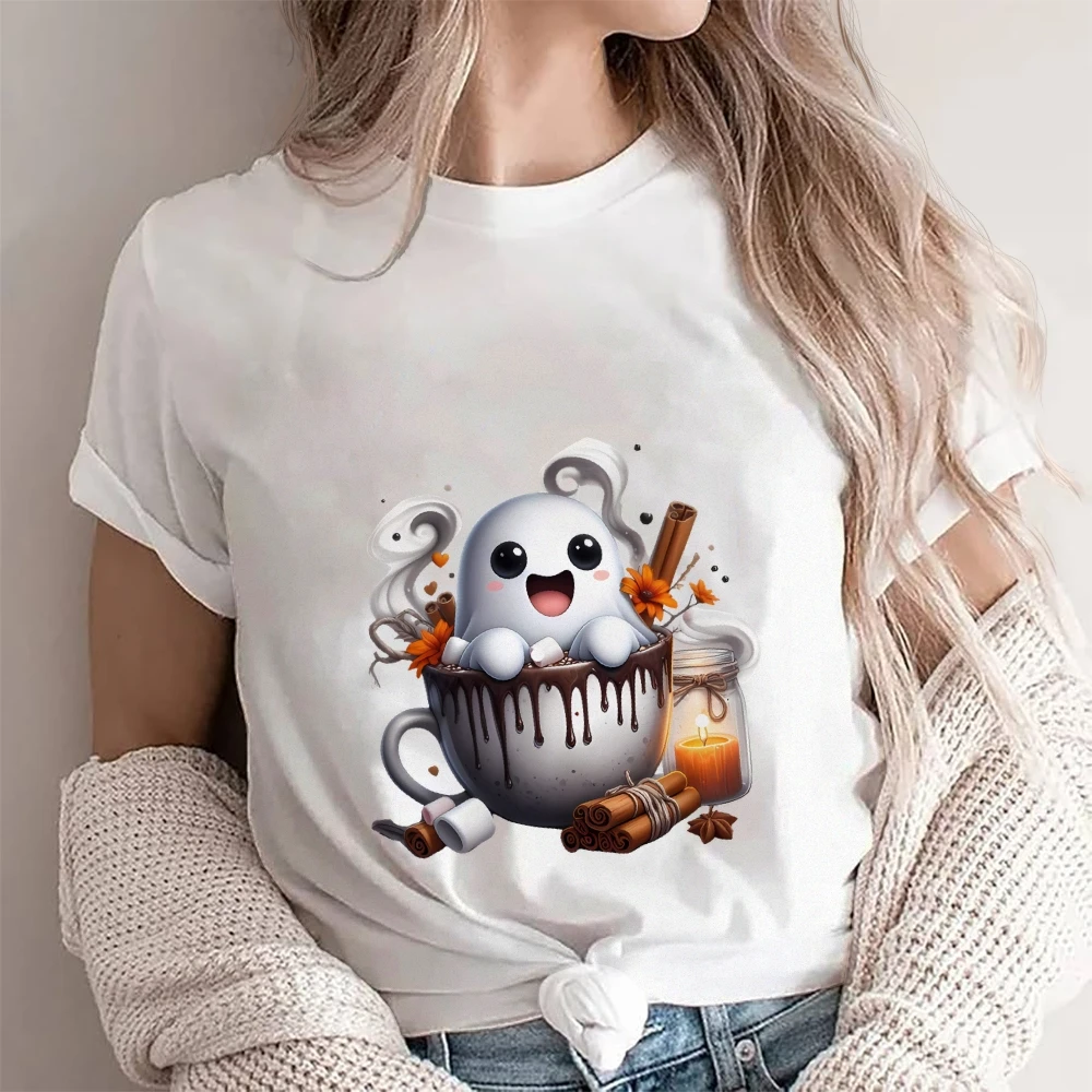 

Little Devil Anime Hand-Painted Women's Oversized Y2K Graphic Tee | Hand-Painted Art Korean Style | 2025 Summer Cool T-shirt