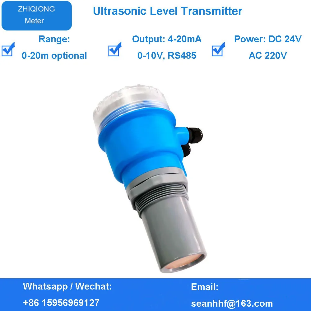 Ultrasonic level gauge integrated split explosion-proof level gauge sensor level gauge transmitter sensor 4-20mA controller